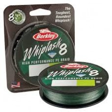 Berkley Whiplash 8 High Performance PE Braid 300m Moss Green ALL VARIETIES